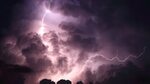 #463786 nature, purple, storm, clouds, night, lightning - Ra